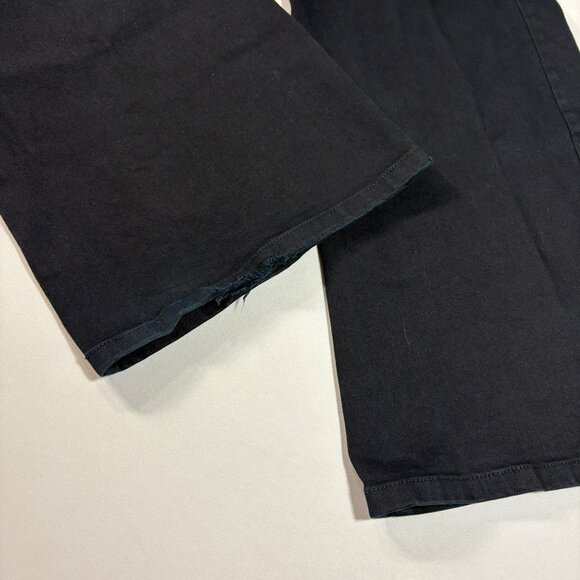 Old Navy Womens Black Denim Jeans Size 16 With Studded Pockets - Picture 9 of 10